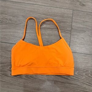 lululemon athletica Bright Orange Sports Bra